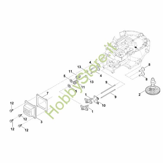 Picture of H - Albero a camme e valvole EVC 300.0 (EVC300-0001)